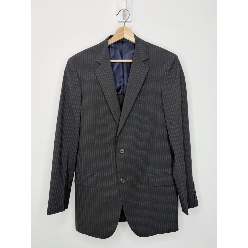 Brooks Brothers Fitzgerald Brookscool Blazer Men 39R Gray Full Canvas Sport Coat